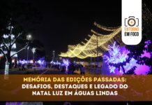 Memória das edições passadas: desafios, destaques e legado do Natal Luz em Águas Lindas